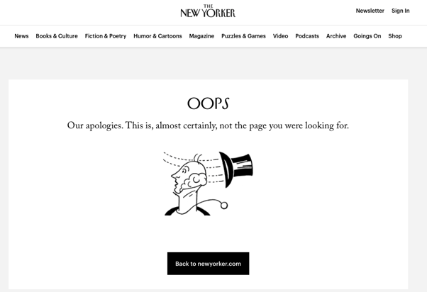 New Yorker 404