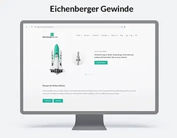 Website Desigin für Eichenberger