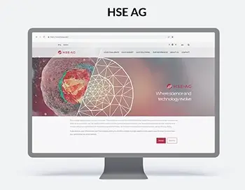 Website Design für HSE