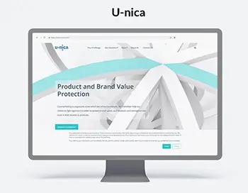 Website Desigin für U-nica